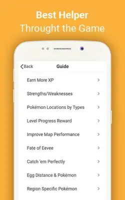 Pokemon Go Guide android App screenshot 0